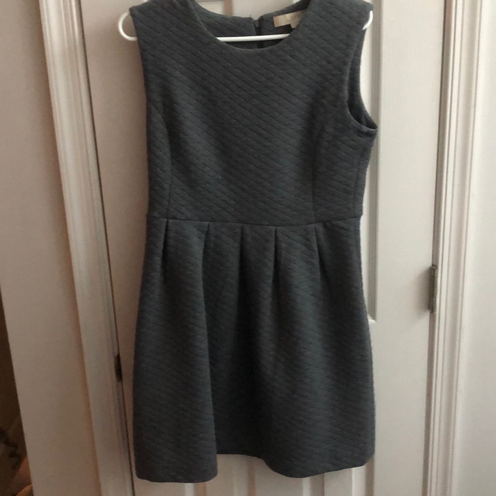 LOFT quilted a-line dress dress